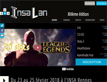 Tablet Screenshot of insalan.fr